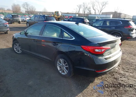 2015 Hyundai Sonata Se z USA, uszkodzony, nr VIN 5NPE24AF0FH187133